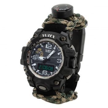 Hodinky OUTDOOR CATTARA s teploměrem WATERPROOF 30M
