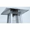 Plynový žiarič Cattara PAGODA s regulátorom a kolieskami - Image 3
