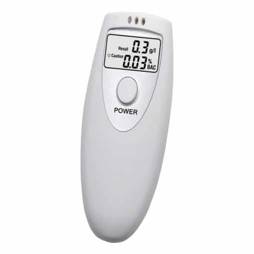 Compass Digitálny alkohol tester Silver, strieborná