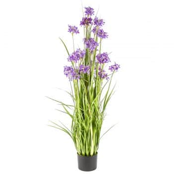 Dekoračné lúčne kvety 120 cm, fialová