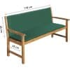 FDZN 9003 Poťah na lehátko zel FIELDMANN - Image 2