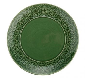 Florina Keramický dezertný tanier Nadine 20 cm, zelená