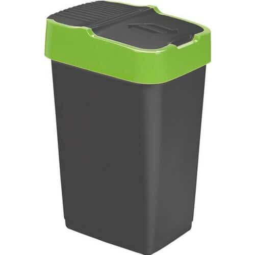 Plastový kôš na odpadky HEIDRUN 18l