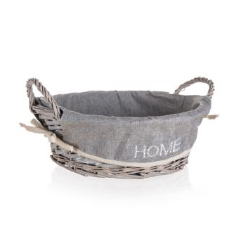 Home Decor Prútený košík s ušami Home, 30 x 10,5 cm