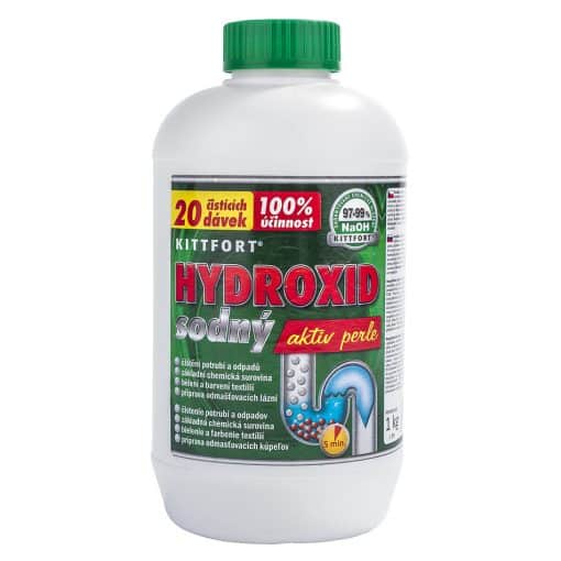 Hydroxid sodný čistič odpadov 1 kg