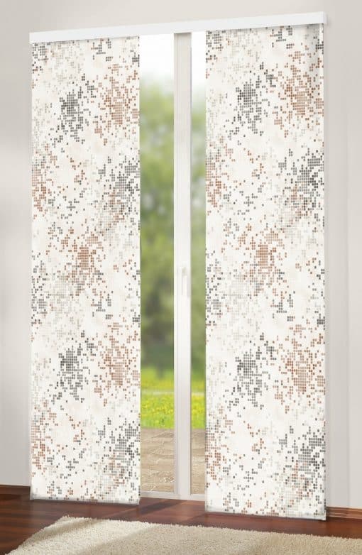 Forbyt Japonská stena Grain hnedá 50 x 245 cm
