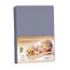 Bellatex Jersey prestieradlo s elastanom tmavosivá, 160 x 200 cm - Image 1