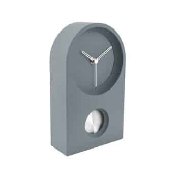 Karlsson Designové stolní kyvadlové hodiny 5801GY Karlsson KA5801GY ,