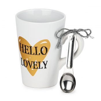 Keramický hrnček Hello Lovely 450 ml