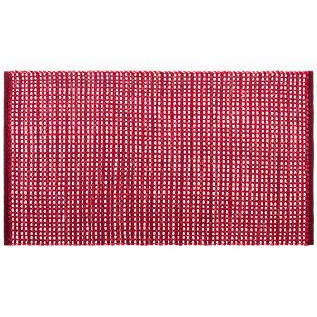 BO-MA Trading Kusový bavlnený koberec Elsa červená, 60 x 110 cm