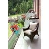 Prosperplast Kvetináč na zábradlie Lofly Railing limetková, 24,5 cm, 24,5 cm - Image 2