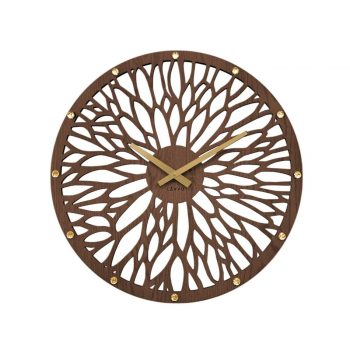 Lavvu LCT1180 Nástenné hodiny Wood, 49 cm