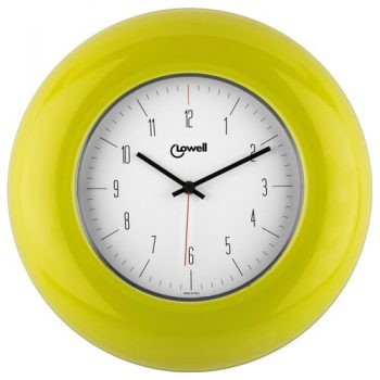 Lowell 03300V Dizajnové nástenné hodiny pr. 33 cm