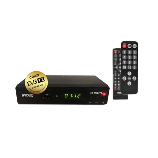 Maxxo T2 HEVC/H.265 Set-top box Senior