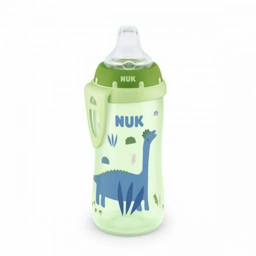 NUK First Choice Fľaša Active Cup 300 ml, zelená
