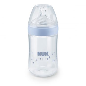 NUK Fľaša Nature Sense 260 ml, modrá