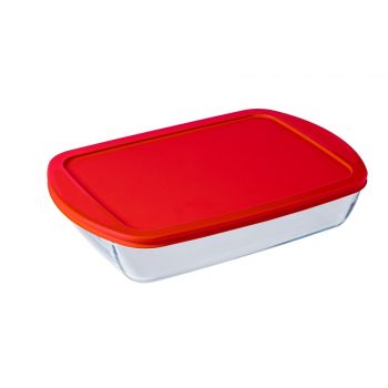 Skleneny pekáč s vekom OCUISINE 40x27cm/4,5l., borosilikát