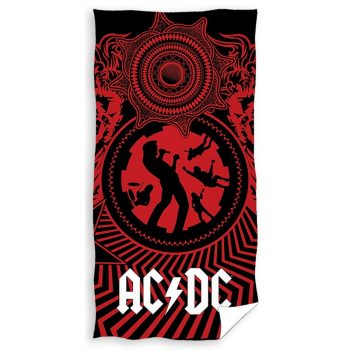 CARBOTEX Osuška AC/DC Black Ice, 70 x 140 cm