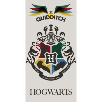 CARBOTEX Osuška Harry Potter Metlobalové Tímy, 70 x 140 cm