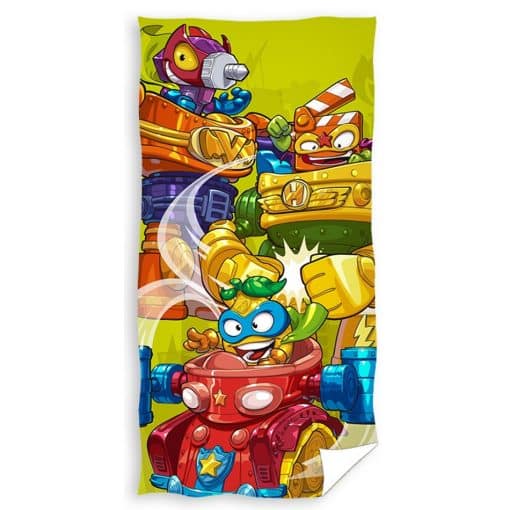 CARBOTEX Osuška Super Zings Robots, 70 x 140 cm