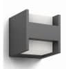 Philips 16459/93/16 Arbour Vonkajšie nástenné LED svietidlo 13 cm, antracit - Image 1
