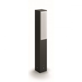 Philips 16488/93/P0 Stratosphere Vonkajšie stĺpikové LED svietidlo 42 cm, antracit