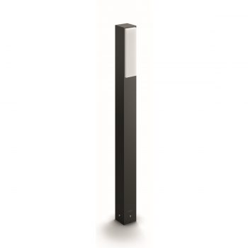 Philips 16489/93/P0 Stratosphere Vonkajšie stĺpikové LED svietidlo 77 cm, antracit