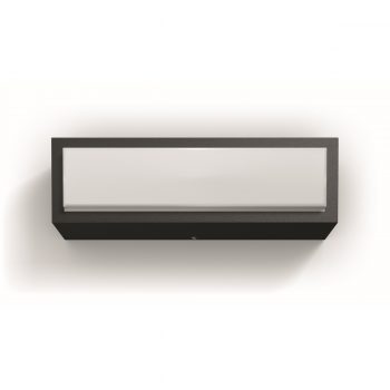 Philips 17354/93/P0 Stratosphere Vonkajšie nástenné LED svietidlo 20 cm, antracit