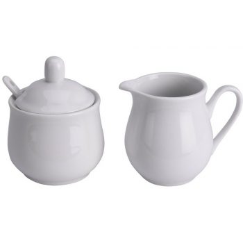 Porcelánová sada mliekovka s cukorničkou