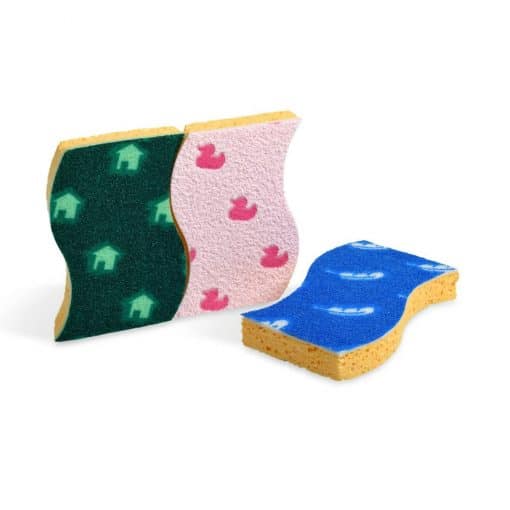Spontex Sweet Home viskózne špongie 3 ks