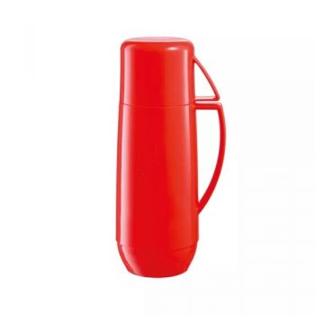 Tescoma Termoska s hrnčekom FAMILY COLORI, 0,75 l, červená