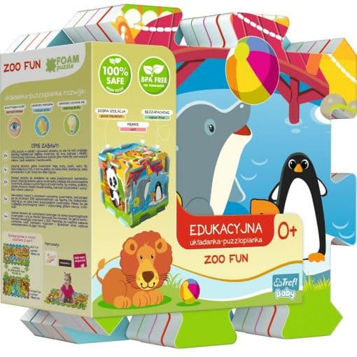 Trefl Penové puzzle ZOO