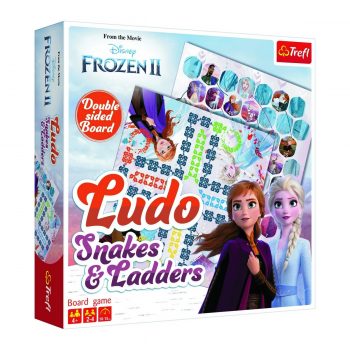 Trefl 2v1 Frozen II - Človeče nehnevaj sa + Hady a rebríky
