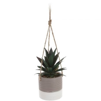Umelá rastlina v závesnom kvetináči Shelly, 15 cm