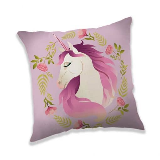 Jerry Fabrics Vankúšik Unicorn flower, 40 x 40 cm