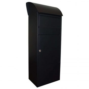 Poštová schránka so stojanom Allux 820S, čierna - Image 2
