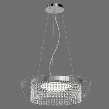 Ital – LED závesné svietidlo s krištáľmi - Image 2
