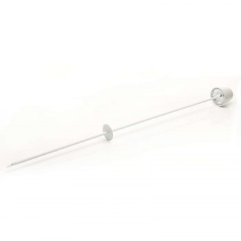 LED svetlo s hrotom do zeme Poldina biele 135 cm