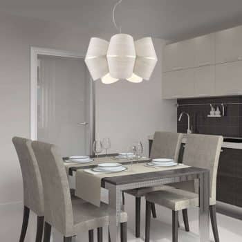 Alien – ľadovosivá závesná lampa - Image 2