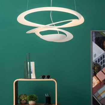 Dizajnová závesná lampa Artemide Pirce 67x69 cm