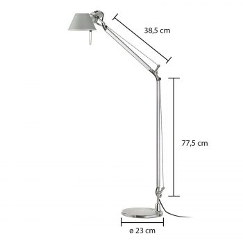 Flexibilná stojaca lampa Artemide Tolomeo Lettura - Image 2