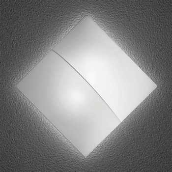 Axolight Nelly S nástenné svietidlo látka 60x60 cm
