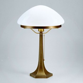 Stolná lampa Greta z mosadze