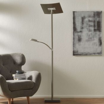 Stropné LED svietidlo Modena B-sv., matný nikel - Image 2
