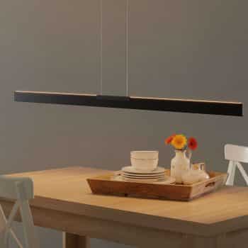 Bopp Nano – LED závesné svietidlo čierne 140 cm