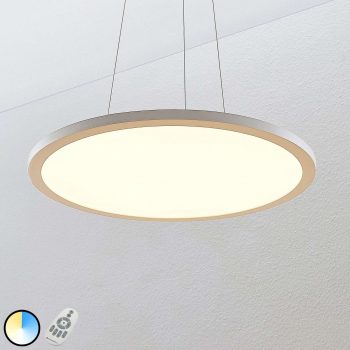 Závesné LED svietidlo Tess 2700–6200K 60 cm biele