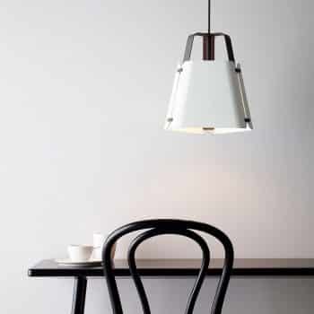 Závesná lampa Wrap, biela, 27,5 cm - Image 2