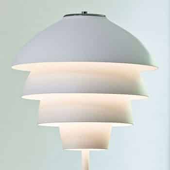 Stojaca lampa Valencia, biela - Image 2