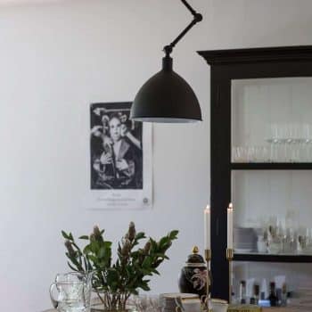 By Rydén's Bazar závesná lampa pieskovo-čierna - Image 2