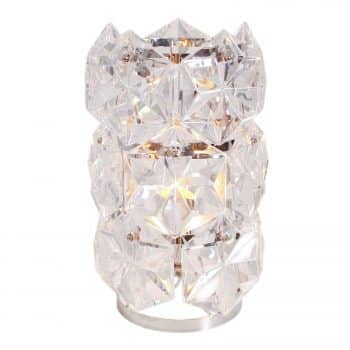 By Rydéns Monarque sklenená stolná lampa z akrylu